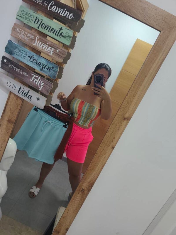Pantalón zara corto