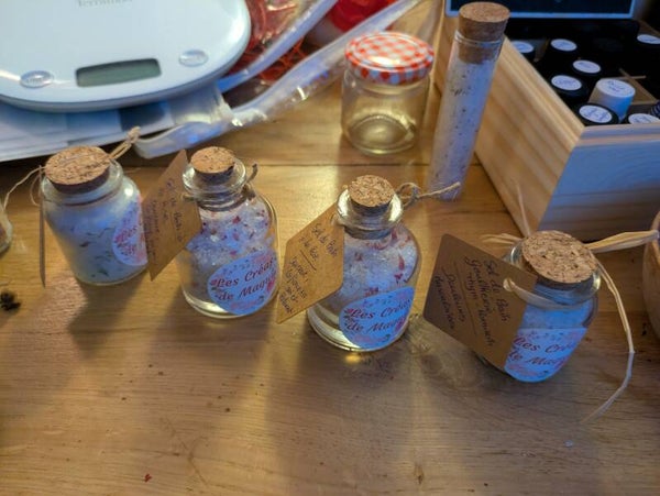 Sel de bain pour le psoriasis et l'eczéma