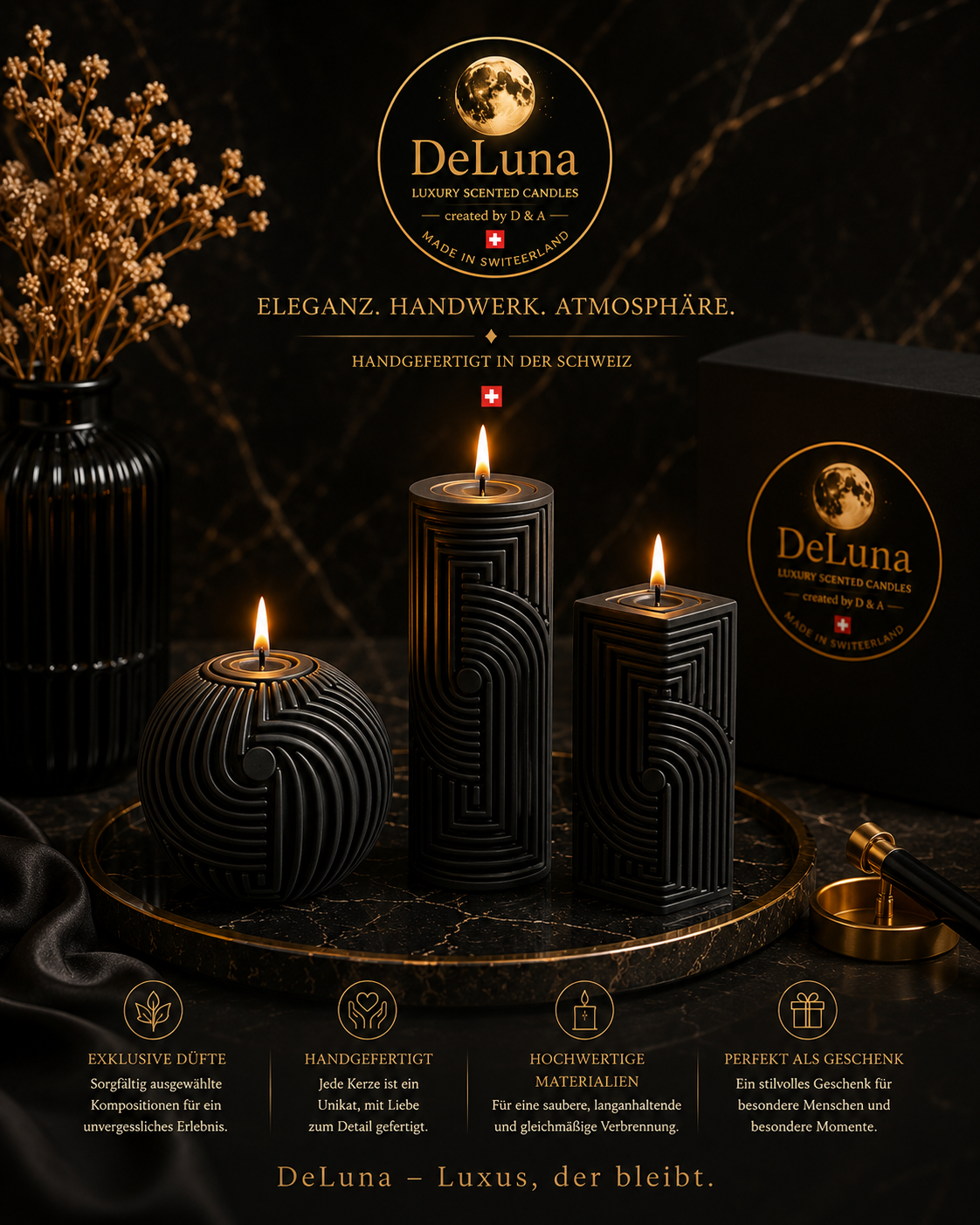 Geometrische Kollektion – 3er Set