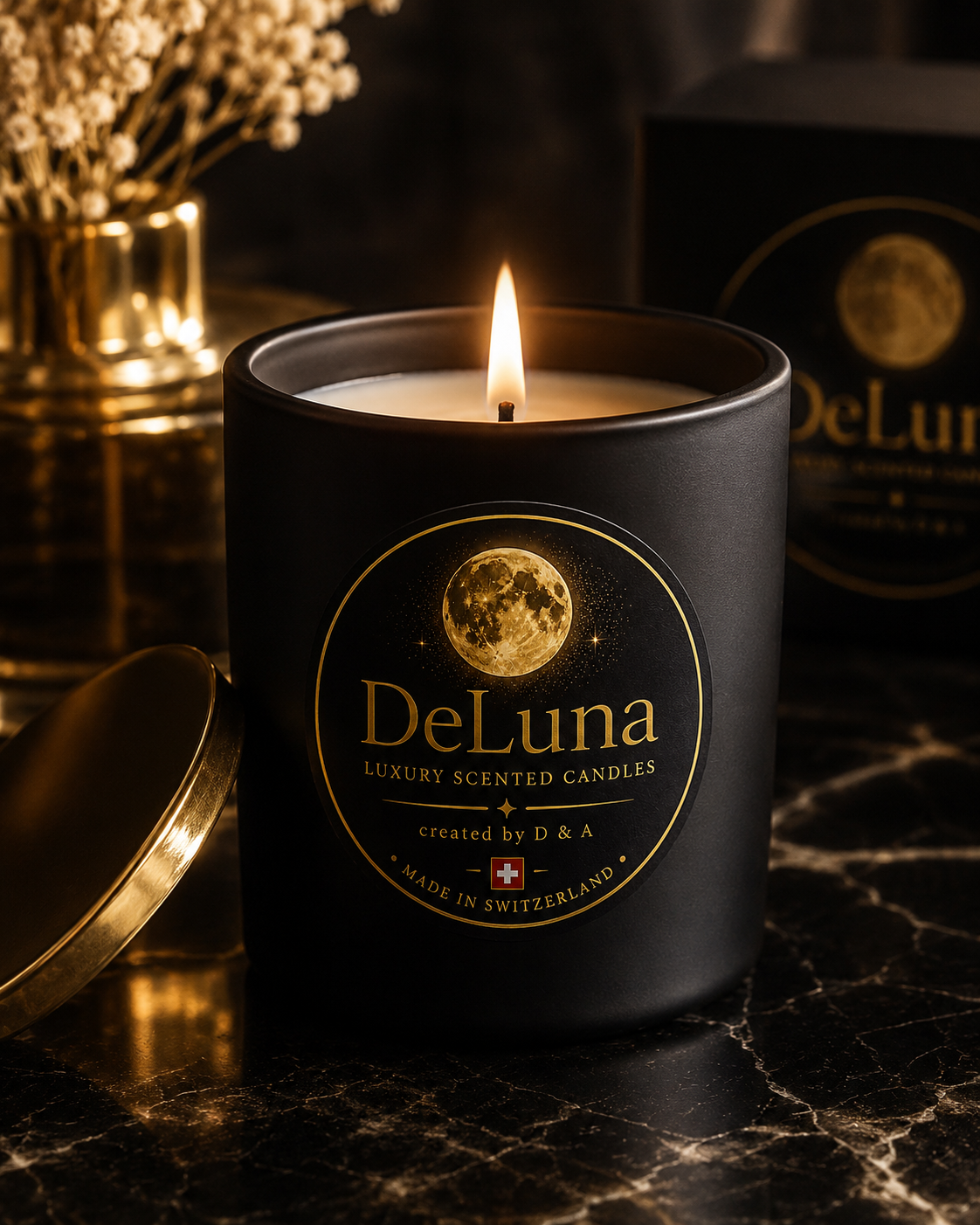 DeLuna Duftkerze im Glas