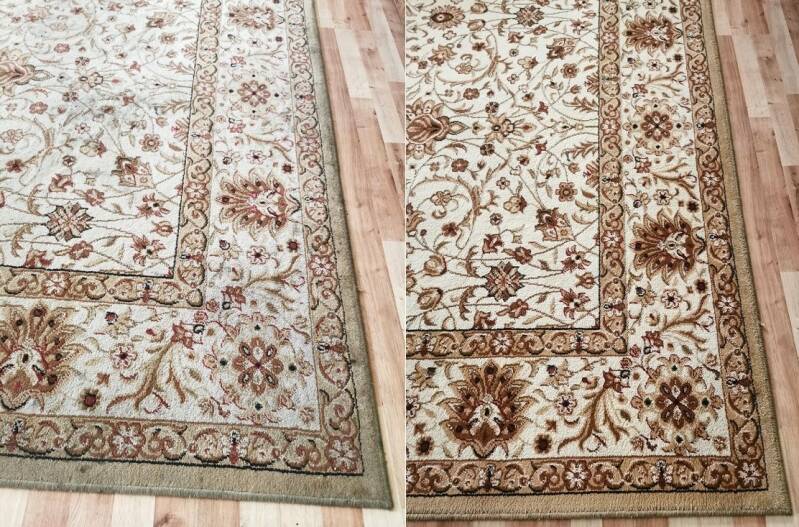 Pranie dywanów syntetycznych z dojazdem do klienta wykonuje firma Pulito z Puław. Wycenia usługę na 25-35 zł / m. kw dywanu