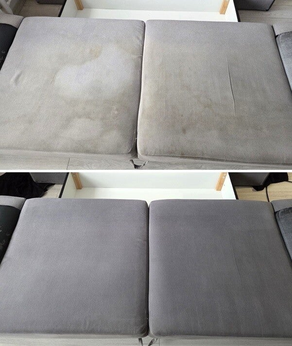 Pranie tapicerki metodą ekstrakcyjną jest w stanie usunąć bardzo duże zabrudzenia i zacieki z kanap i foteli