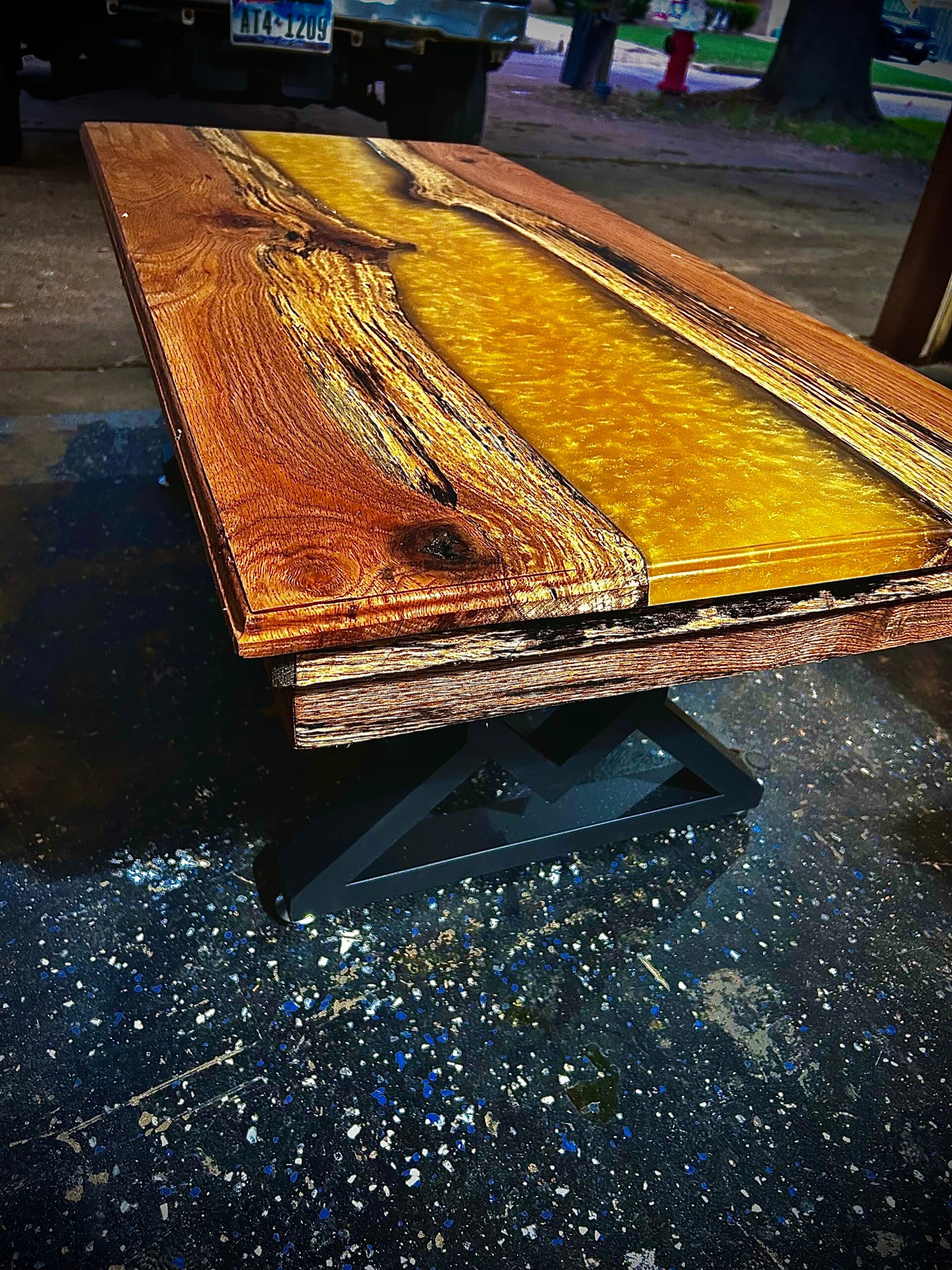 Epoxy River Coffee table