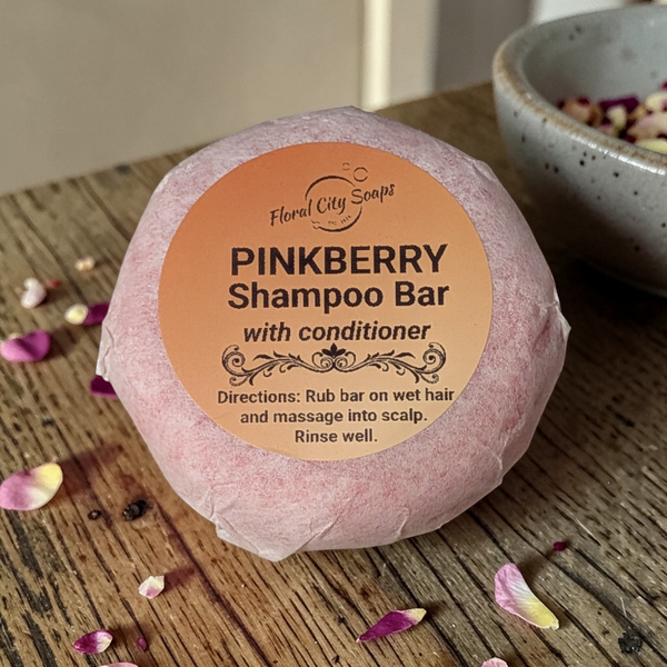 Pinkberry Shampoo Bar