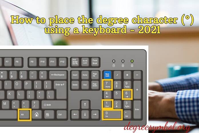 Degree Character on Keyboard