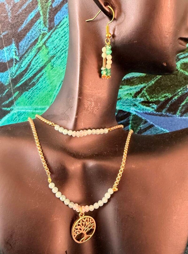 N°48 - parrures collier, bracelet et boucles