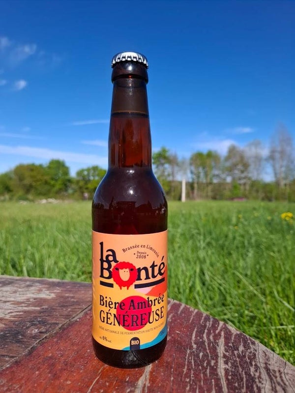 Bière La Bonté Ambrée Généreuse