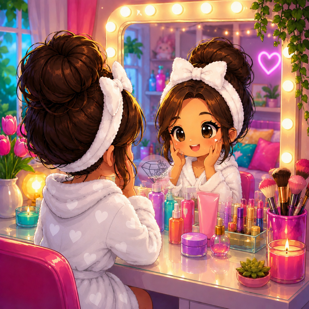 Instant beauté - 70x70cm