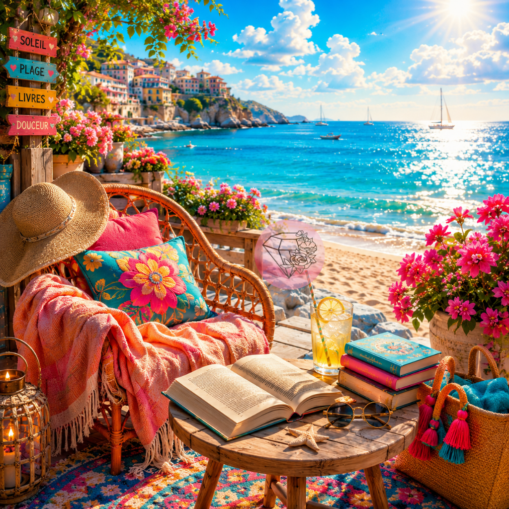 Instant vacances - 70x70cm