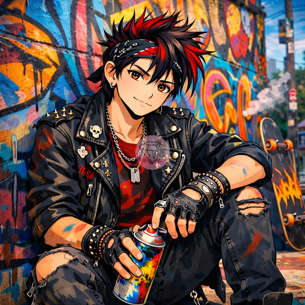 Street Rebel - 60x60cm