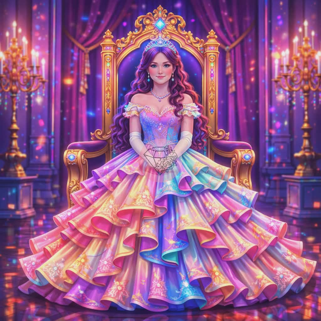 Rosélia - 70x70cm