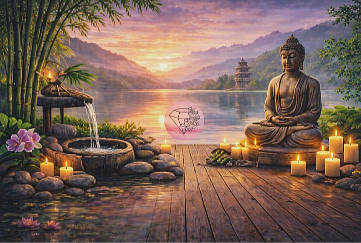 Harmonie spirituelle - 60x90cm