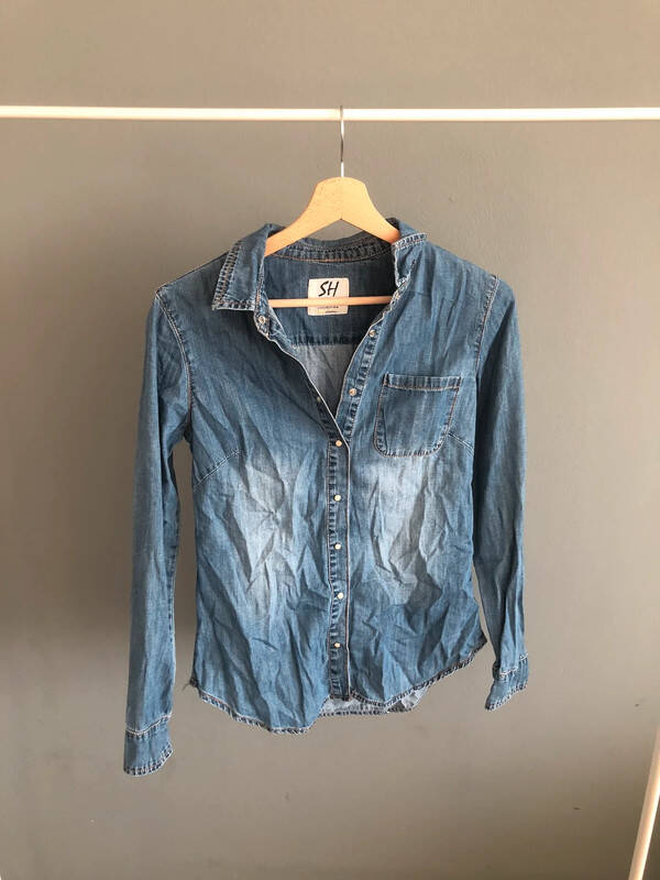 Spijkerblouse