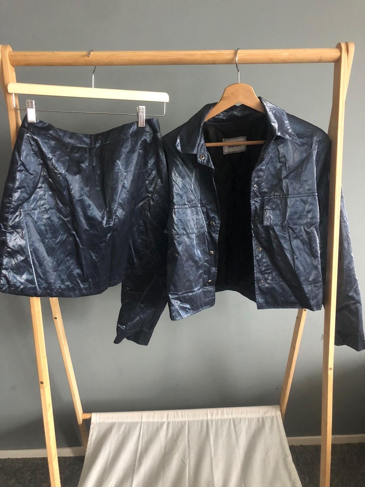 Imprevu Metallic Co-ord Set - Ninnarose