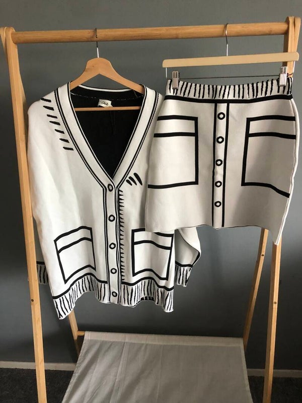 Stoere tweedelige set - Melany