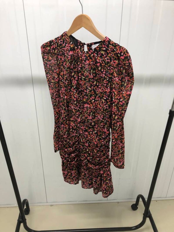 Loavies Geplooide Mini-Jurk met Bloemenprint - Fatima Moreira de Melo