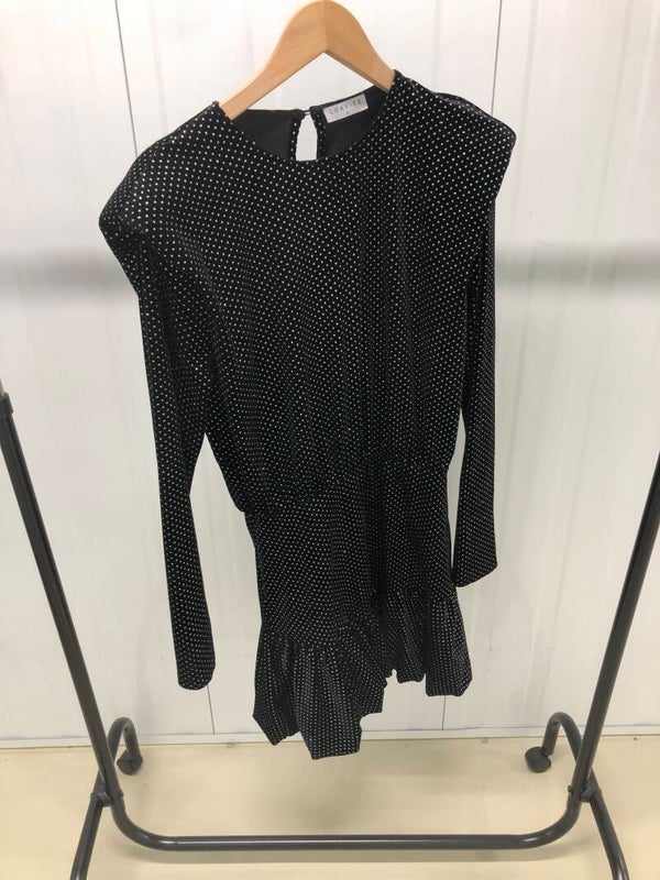 Loavies Velvet Metallic Polka Dot Jurkje - Fatima Moreira de Melo