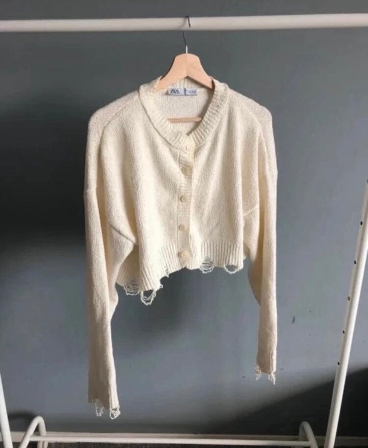 ZARA Crop Cardigan - Sarah Puttemans