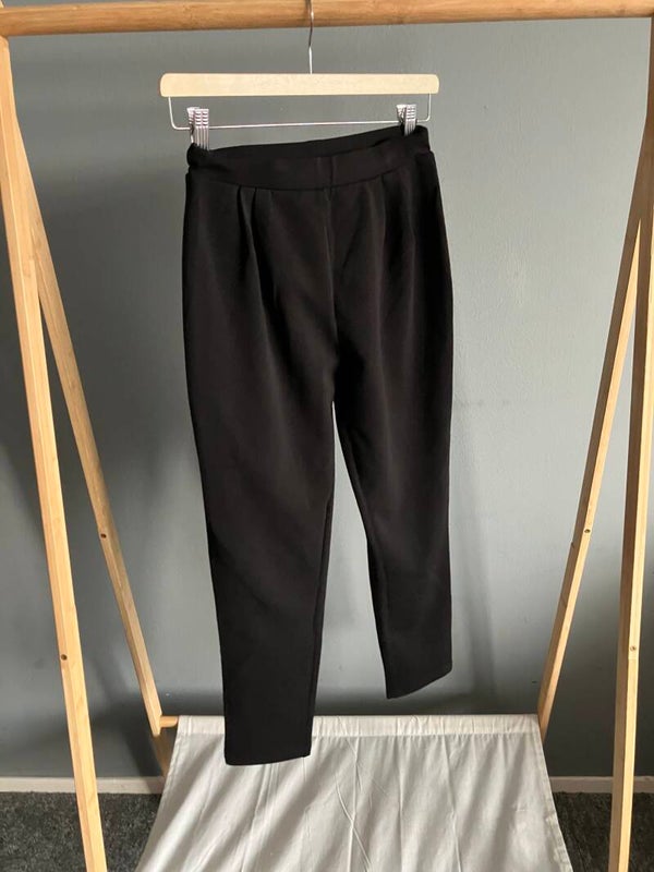 ASOS Design Petite Tapered Pantalon Black - Melissa