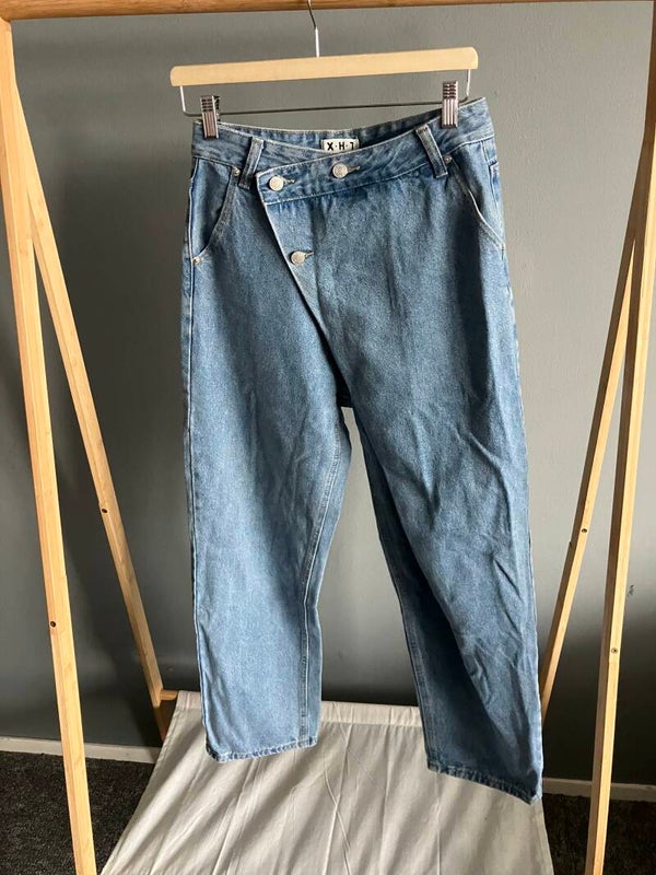 X·H·1 Asymmetrische Cross-Over Jeans - Melissa
