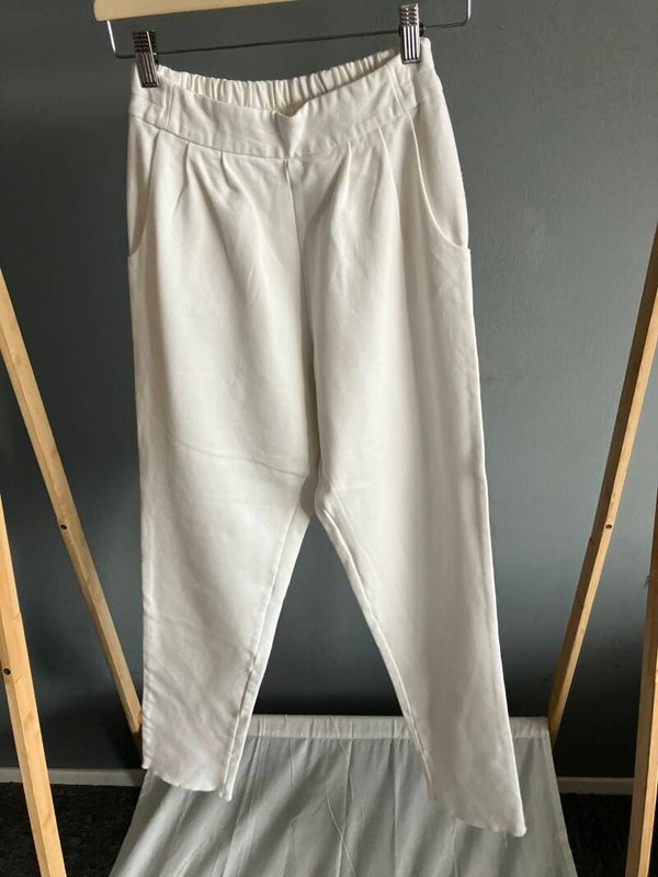 Tapered Pantalon Wit - Melissa