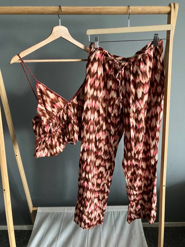 H&M Divided Ikat Print Co-ord Set - Melissa