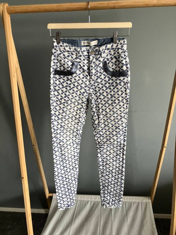 Mos Mosh Skinny Patterned Jeans - Melissa
