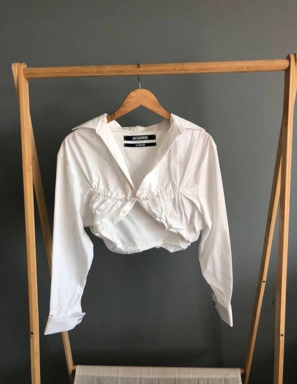 Jacquemus Le Papier Gecropte Blouse - Sarah Puttemans