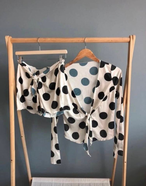 Bayu Tweedelige Polka Dot Set - Sarah Puttemans