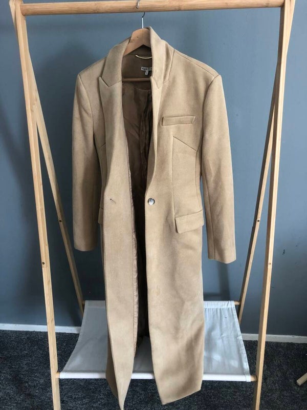 House of CB Tailored Camel Coat - Rose Bertram