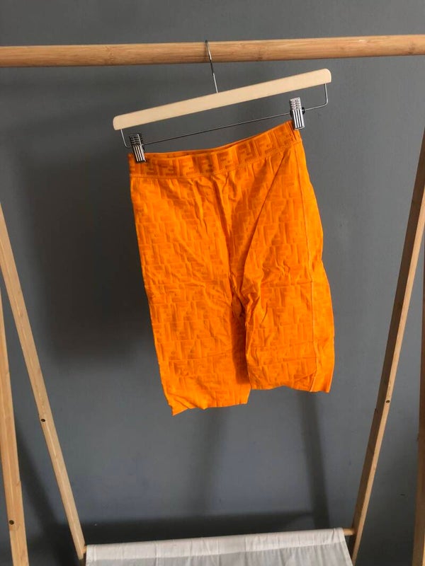 Fendi monogram biker short - Rose Bertram