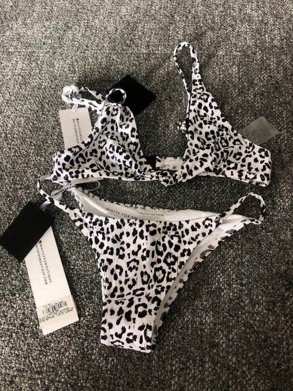 Nieuw White Fox Swim leopard bikini - Rose Bertram