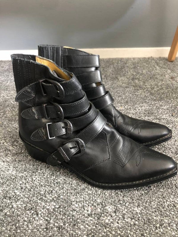 Toga Pulla western gesp laarzen zwart - Rose Bertram