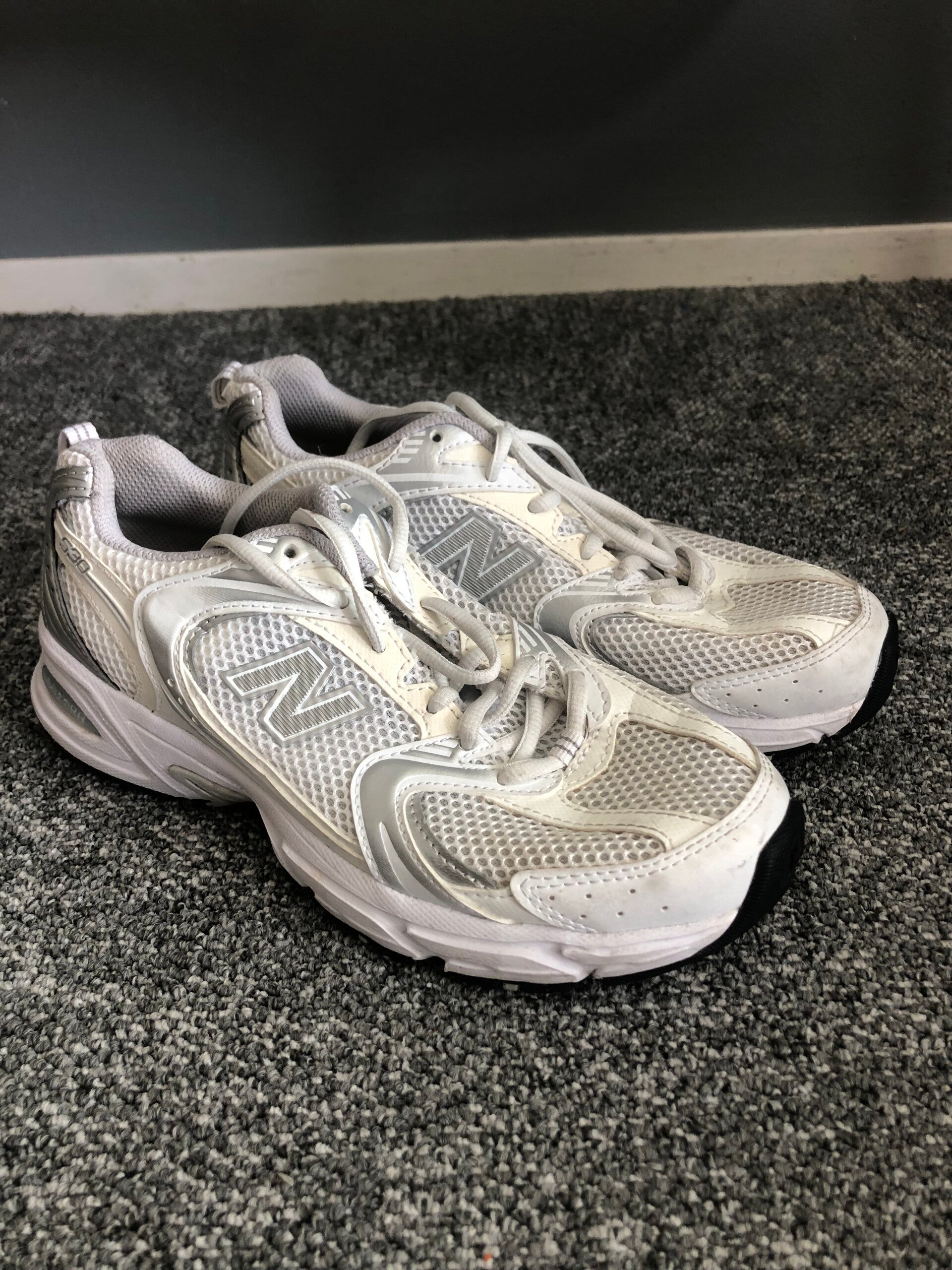 New Balance 530 White Silver - Rose Bertram