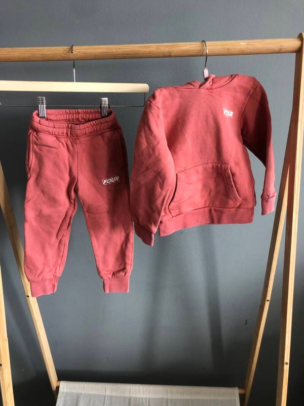 FOUR Amsterdam trainingspak koraal/roze (Kids) - Rose Bertram