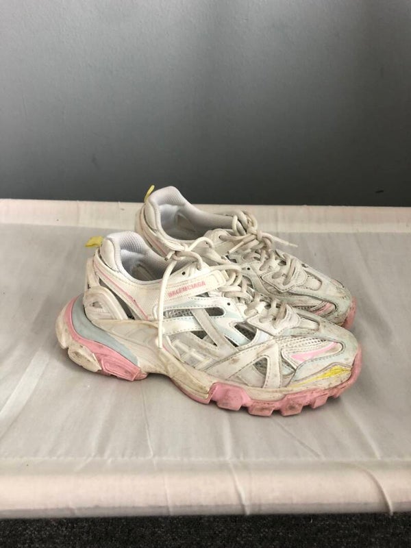 Balenciaga Track 2 Sneaker roze/wit (Kids) - Rose Bertram