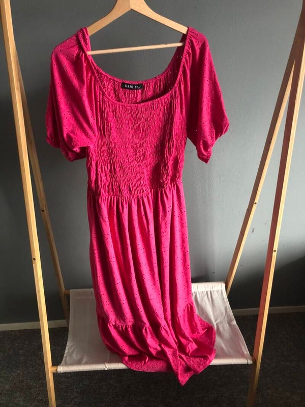 Roze zomer jurk