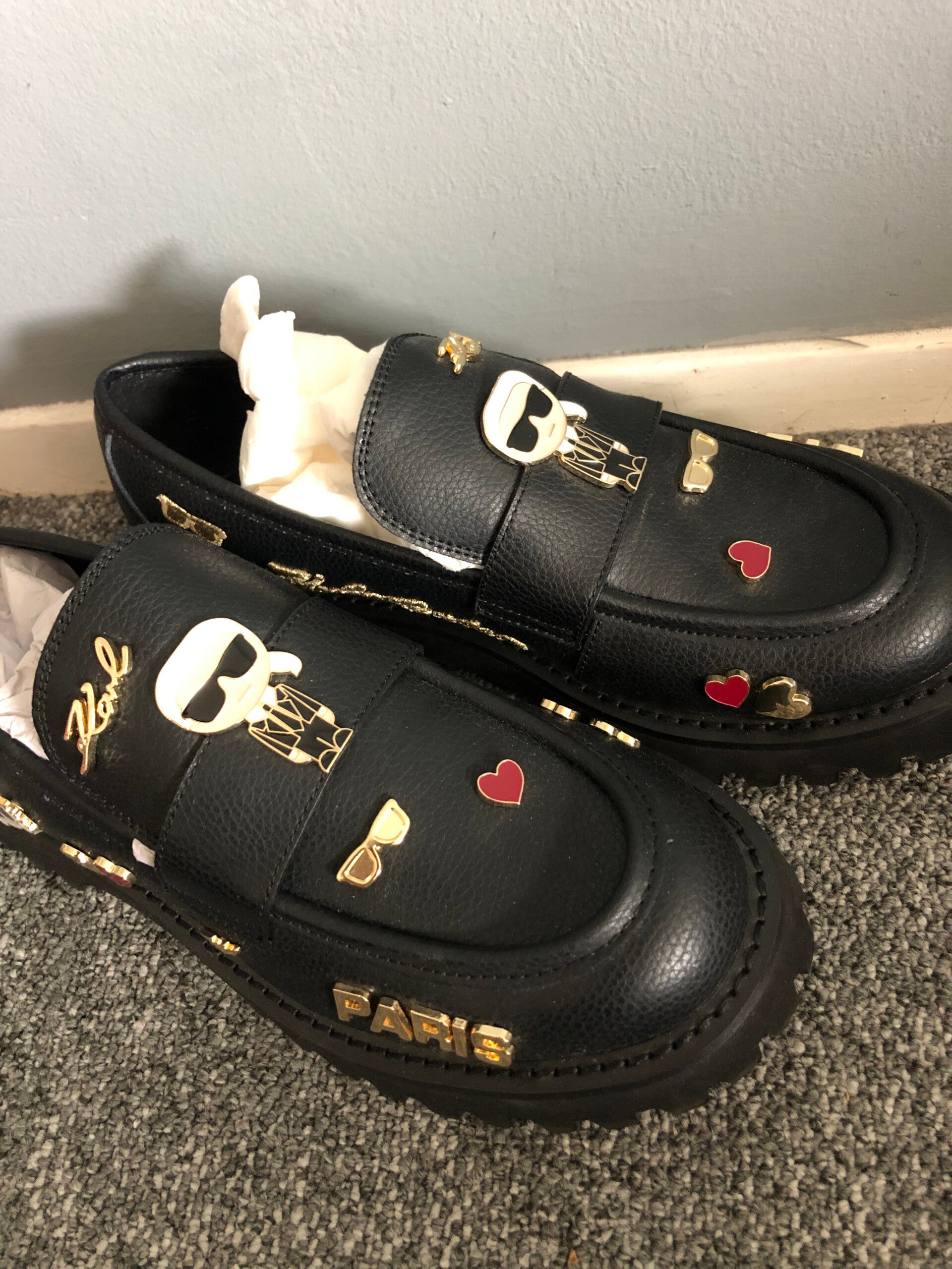 Karl Lagerfeld loafers