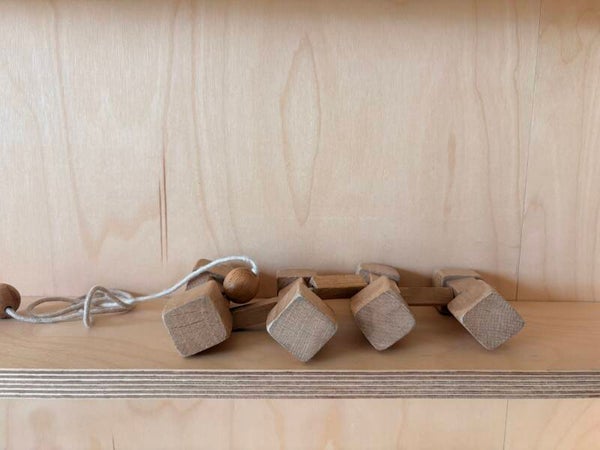 wooden walking toy