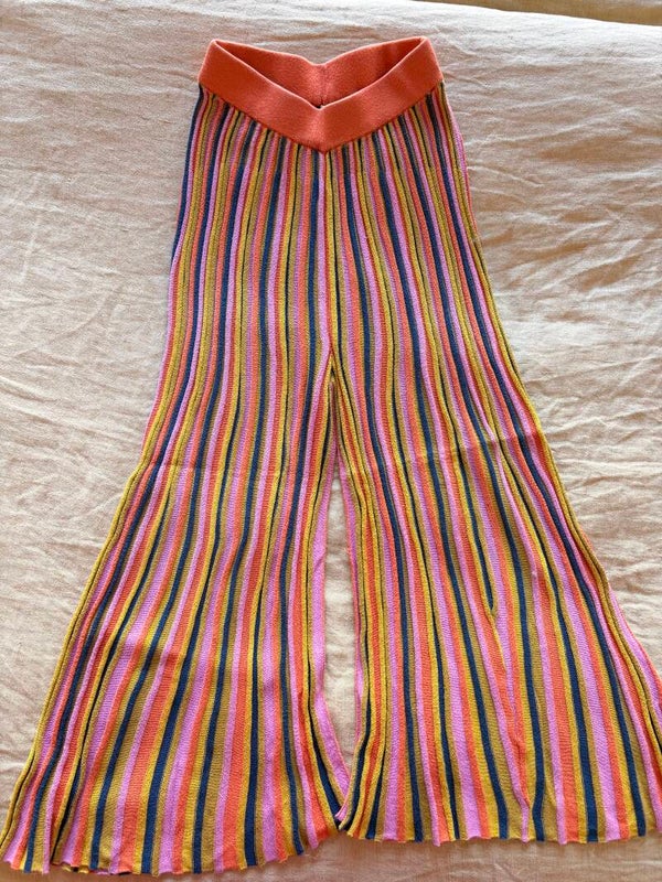 misha&puff pleated pants