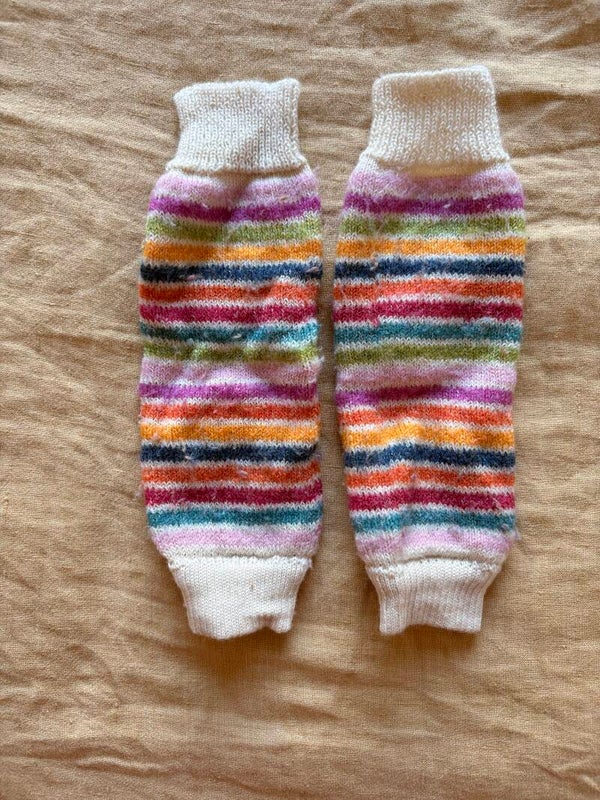 woolen leg warmers