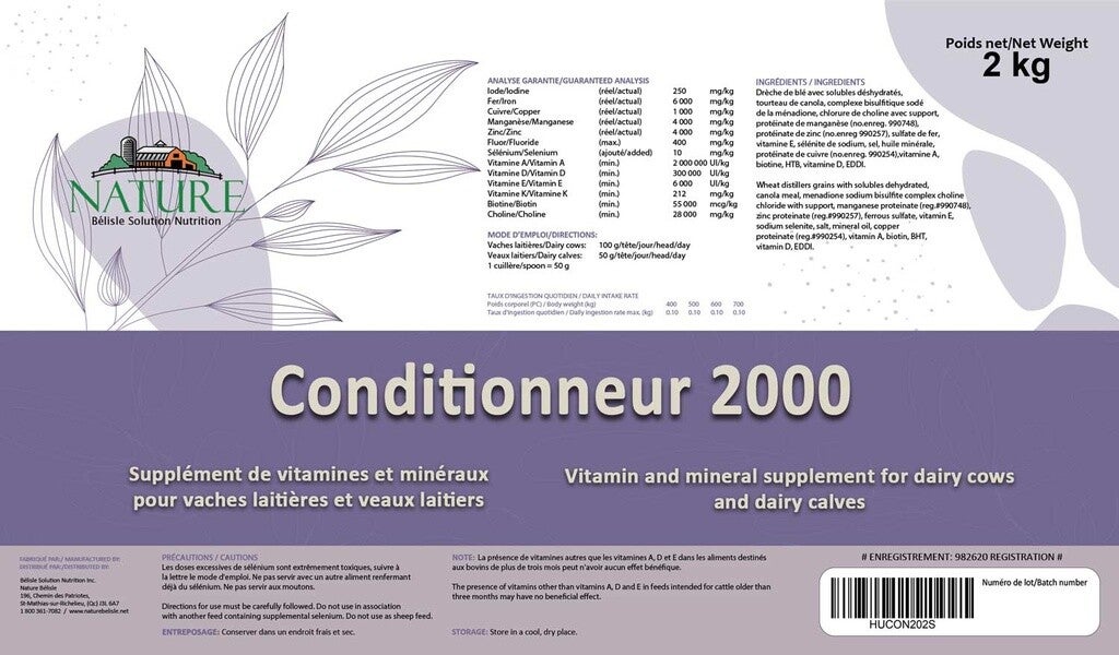 CONDITIONNEUR 2000 20KG /