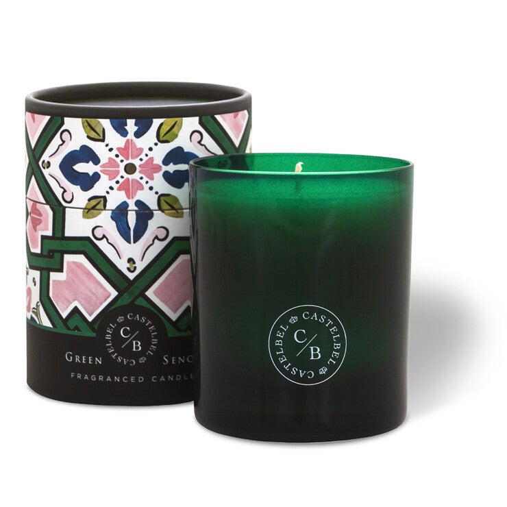 Portuguese Tiles Geurkaars Green Sencha