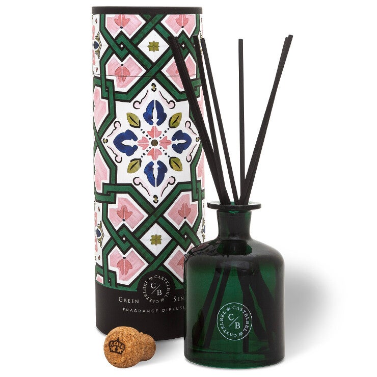 Portuguese Tiles Fragrance Diffuser Green Sencha