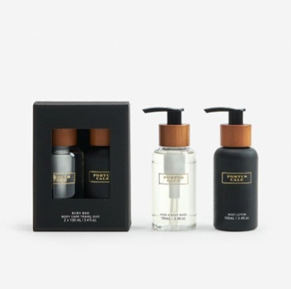Portus Cale Ruby Red Body Care Travel Duo