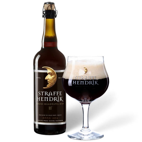 Straffe Hendrik Quadrupel met Glas