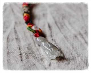 jade ketting, jade hanger