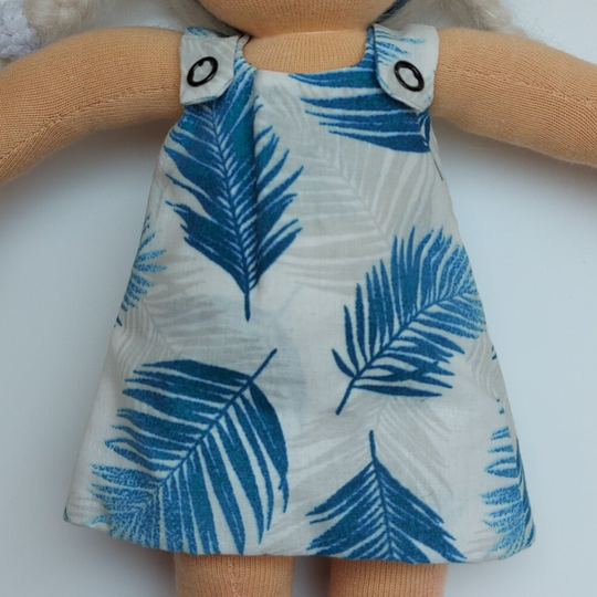 Patroon poppen jurk (A-lijn)