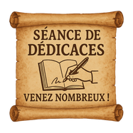 Séance de dédicaces à Ozoir-la-Ferrière (77), le 5 octobre 2025