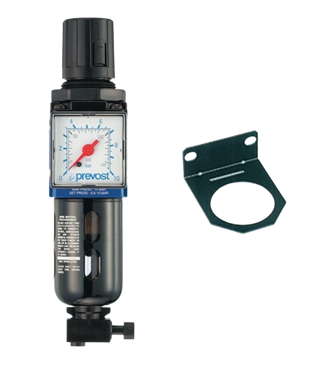 ALTO - Filterregler mit Manometer und Befestigung
